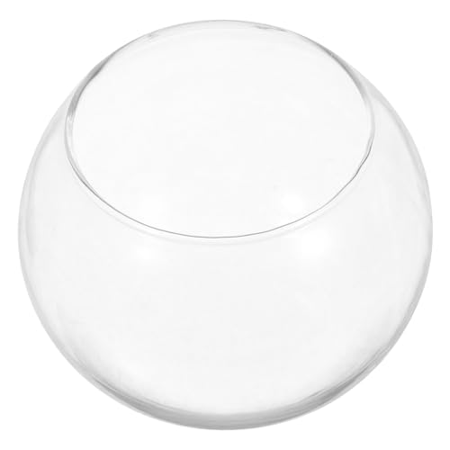 LOORGVEL 2 Stück Glasbehälter für Moos Terrarium Landschaftsgefäße für Pflanzen Dekoration im Innenbereich Transparentes Design für Stilvolle Wohnräume von LOORGVEL
