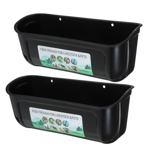 LOORGVEL 2 Stück Großer Automatischer Futtertrog für Hühner und Geflügel Langlebiger Futterspender mit Hoher Kapazität Geeignet als Futter Wasserspender für Ziegen Schweine und LOORGVEL 2 Stück Großer Automatischer Futtertrog für Hühner und Geflügel Langlebiger Futterspender mit Hoher Kapazität Geeignet als Futter Wasserspender für Ziegen Schweine und von LOORGVEL