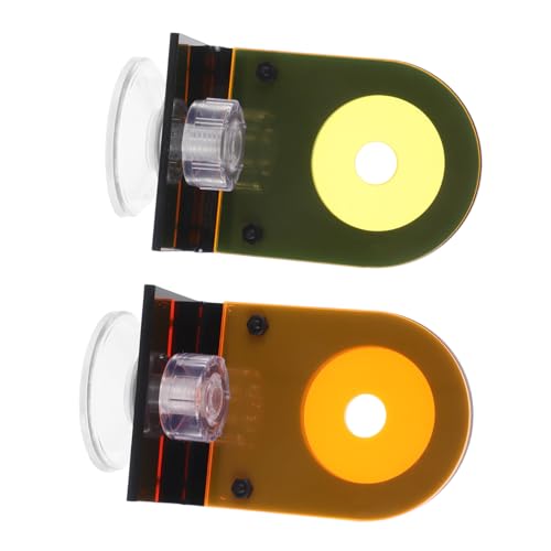 LOORGVEL 2 Stück Teiliges Acryl Korallen Rack Fluoreszierende Farben Sicherer Halter für Korallenfragmente Einfach zu Reinigen Robust und Geeignet für Aquarium Dekoration von LOORGVEL