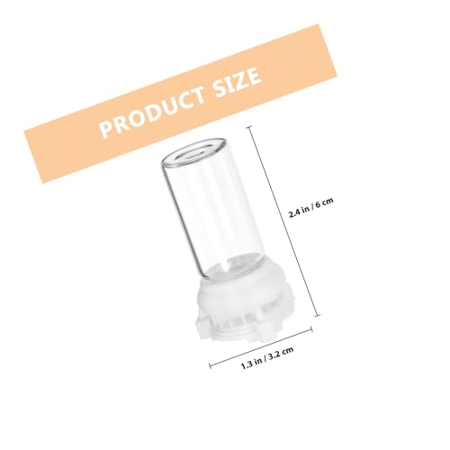 LOORGVEL 2 Stück Teiliges Ameisen wasserspender Transparentem Glas und Langlebig und Wiederverwendbar Professionelles Design für Ameisengärten Einfache Installation für Ameisennester und von LOORGVEL