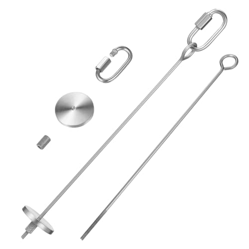 LOORGVEL 2 Stück Teiliges Edelstahl Vogelspieß Langlebig und Sicher als Budgie Food Skewer und Bird Treat Holder Geeignet für Wellensittiche Papageien und Kleine Vögel im Käfig Vielseitig von LOORGVEL