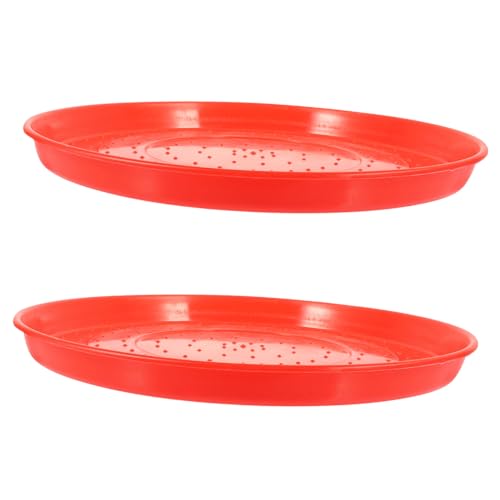 LOORGVEL 2 Stück Teiliges Geflügelfutter tablett aus Robustem Kunststoff Runde Küken futterplatte wasserdichte Futterunterlage zur Futteraufnahme für Hühner Gänse und Geflügel LOORGVEL 2 Stück Teiliges Geflügelfutter tablett aus Robustem Kunststoff Runde Küken futterplatte wasserdichte Futterunterlage zur Futteraufnahme für Hühner Gänse und Geflügel von LOORGVEL