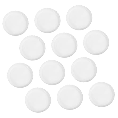 LOORGVEL 20Stücke Kunststoff Pflanzenuntersetzer Tropfschalen Praktische Blumentopfplatten für Drinnen und Draußen Weißes Tablett zur Vermeidung von Wasserschäden Pflege von LOORGVEL