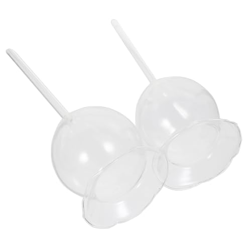 LOORGVEL 2Stücke Selbstbewässerungsglobes Pflanzenwässerungsbirnen für Effektive Bewässerung von Innen und Gartenpflanzen zu Bedienen Langlebig von LOORGVEL