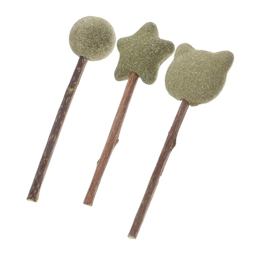 LOORGVEL 3 Stück Teiliges Katzenspielzeug aus Natürlicher Katzenminze Kauspielzeug zur Zahnpflege mit Stern Ball und Katzenkopfform Interaktives Catnip zur Beschäftigung und Mundhygiene LOORGVEL 3 Stück Teiliges Katzenspielzeug aus Natürlicher Katzenminze Kauspielzeug zur Zahnpflege mit Stern Ball und Katzenkopfform Interaktives Catnip zur Beschäftigung und Mundhygiene von LOORGVEL