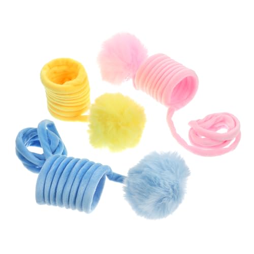 LOORGVEL 3 Stück Teiliges Katzenspielzeug mit Glocke Interaktive Kratzbälle für Wohnungskatzen Kratzfestes Indoor Beschäftigung und Krallenpflege Buntes Kätzchen Zubehör LOORGVEL 3 Stück Teiliges Katzenspielzeug mit Glocke Interaktive Kratzbälle für Wohnungskatzen Kratzfestes Indoor Beschäftigung und Krallenpflege Buntes Kätzchen Zubehör von LOORGVEL
