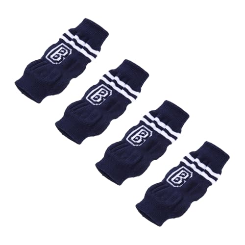 LOORGVEL 4 Stück Teiliges Anti rutsch Hundesocken und Katzenpfotenschutz Komfortable Strapazierfähige Tierbeinsocken mit Rutschfestem Design Geeignet für Kleine Haustiere Schützende LOORGVEL 4 Stück Teiliges Anti rutsch Hundesocken und Katzenpfotenschutz Komfortable Strapazierfähige Tierbeinsocken mit Rutschfestem Design Geeignet für Kleine Haustiere Schützende von LOORGVEL