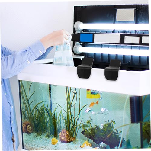 LOORGVEL 4 Stück Teiliges Terrarium Schloss aus Robustem Kunststoff Praktischer Anti Flucht Verschluss für Glas Schildkröten Reptilienzuchtboxen Kompatibel mit Meisten Aquarien und LOORGVEL 4 Stück Teiliges Terrarium Schloss aus Robustem Kunststoff Praktischer Anti Flucht Verschluss für Glas Schildkröten Reptilienzuchtboxen Kompatibel mit Meisten Aquarien und von LOORGVEL