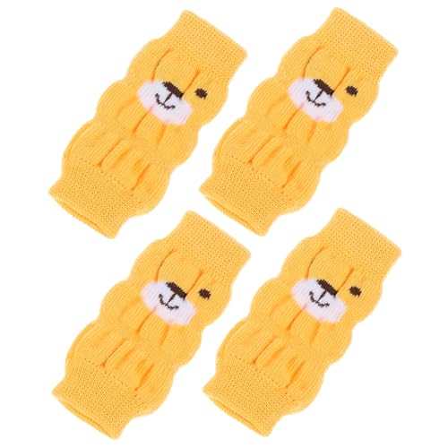 LOORGVEL 4 Stück Winter Hundesocken rutschfeste Welpen Beinwärmer mit Niedlichem Design Schützend gegen Kälte und Schmutz Verbesserte Traktion für Kleine Hunde Innen und Außen Geeignet LOORGVEL 4 Stück Winter Hundesocken rutschfeste Welpen Beinwärmer mit Niedlichem Design Schützend gegen Kälte und Schmutz Verbesserte Traktion für Kleine Hunde Innen und Außen Geeignet von LOORGVEL