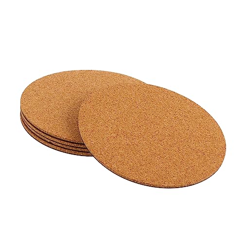 LOORGVEL 5Stücke Teiliges Korkuntersetzer für Blumentöpfe Ømm und Langlebig Pflanzenunterlagen für Garten und Zimmerpflanzen Einfache von LOORGVEL