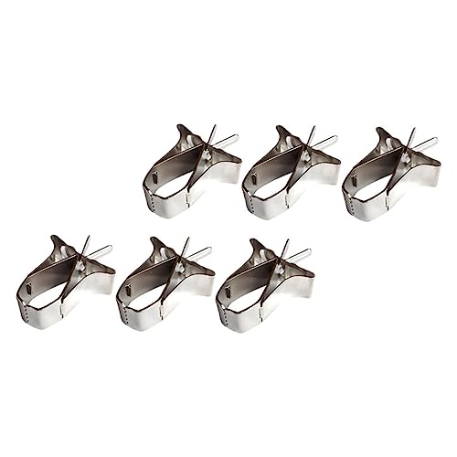 LOORGVEL 6 Stück Vogelkäfig Clips Wiederverwendbare Obst Gemüse Halter für Vögel Kompakt Praktisch Einfach zu Montieren für Sauberen und Ordentlichen Käfiggebrauch LOORGVEL 6 Stück Vogelkäfig Clips Wiederverwendbare Obst Gemüse Halter für Vögel Kompakt Praktisch Einfach zu Montieren für Sauberen und Ordentlichen Käfiggebrauch von LOORGVEL