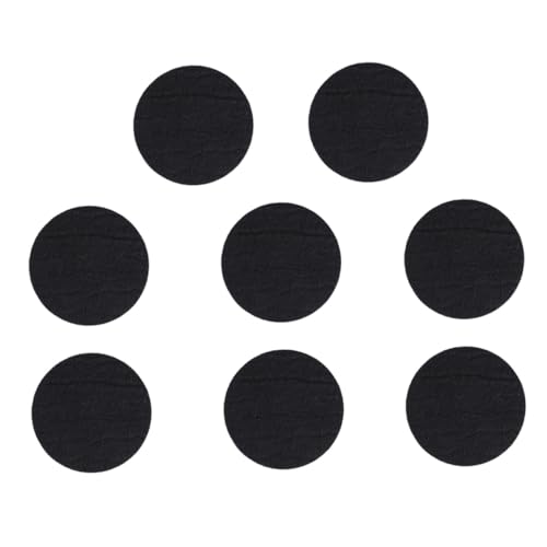 LOORGVEL 8 Stück Aktivkohlefilter Rund Teilig für Küchen Kompostbehälter Geruchsneutralisierend Ersatzfilter für Frische Luft und Sauberes von LOORGVEL