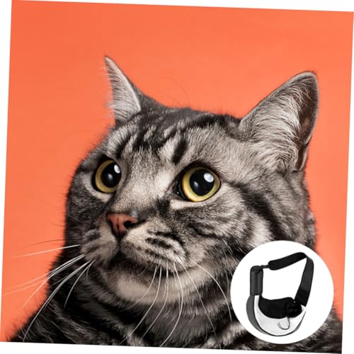 LOORGVEL Atmungsaktive Faltbare Haustier Tragetasche Robuste Katzen Hundetasche mit Großem Fassungsvermögen Bequemer Crossbody Rucksack für Reisen und Spaziergänge von LOORGVEL
