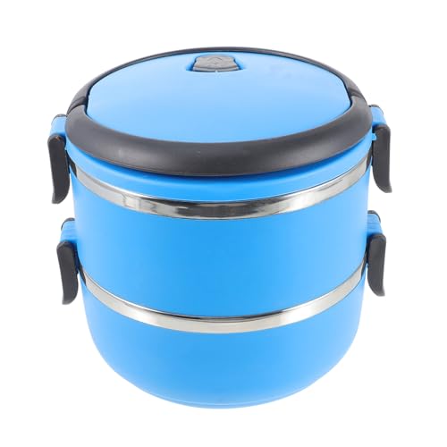 LOORGVEL Auslaufsicherer Doppelter Edelstahl Hundenapf Tragbarer Wasser und Futternapf mit Griff für Hunde und Katzen Outdoor Reise und Camping in Blau LOORGVEL Auslaufsicherer Doppelter Edelstahl Hundenapf Tragbarer Wasser und Futternapf mit Griff für Hunde und Katzen Outdoor Reise und Camping in Blau von LOORGVEL