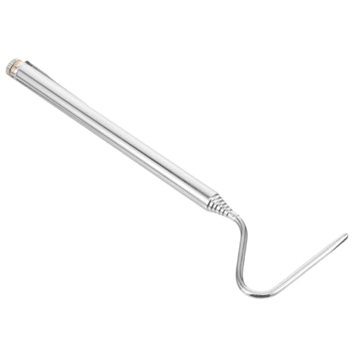 LOORGVEL Ausziehbarer Reptilienhaken aus Edelstahl Tragbarer Schlangenhaken für Sicheres Greifen und Handling von Reptilien Praktisches Schlange fangwerkzeug für Wild Haustiereinsatz LOORGVEL Ausziehbarer Reptilienhaken aus Edelstahl Tragbarer Schlangenhaken für Sicheres Greifen und Handling von Reptilien Praktisches Schlange fangwerkzeug für Wild Haustiereinsatz von LOORGVEL