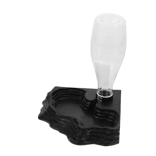 LOORGVEL Automatischer Reptilien wasserspender Kompakt Abs Wasserschale für Schildkröten Eidechsen Bartagamen Langlebig Praktische Futter Trinkschale für Zuhause von LOORGVEL