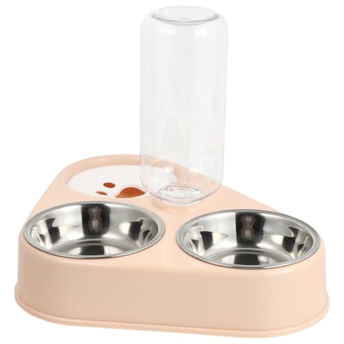 LOORGVEL Automatischer Wasserspender mit Rutschfestem Dickem Silikonboden Doppeltem Edelstahl futternapf für Katzen und Hunde Stabile Wasserstandskontrolle Gelenkschonend Langlebig Bpa LOORGVEL Automatischer Wasserspender mit Rutschfestem Dickem Silikonboden Doppeltem Edelstahl futternapf für Katzen und Hunde Stabile Wasserstandskontrolle Gelenkschonend Langlebig Bpa von LOORGVEL