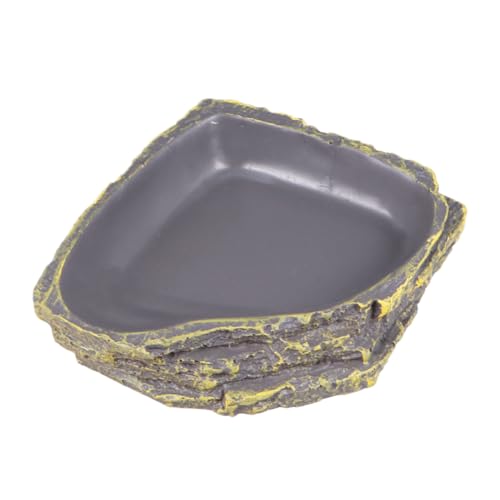 LOORGVEL Dicke Reptilien Futterschale mit Schräger Rampe Wasserdichtes Futter und Wasserschälchen für Kleine Eidechsen Schildkröten und Geckos Platzsparend und Leicht zu Reinigen LOORGVEL Dicke Reptilien Futterschale mit Schräger Rampe Wasserdichtes Futter und Wasserschälchen für Kleine Eidechsen Schildkröten und Geckos Platzsparend und Leicht zu Reinigen von LOORGVEL