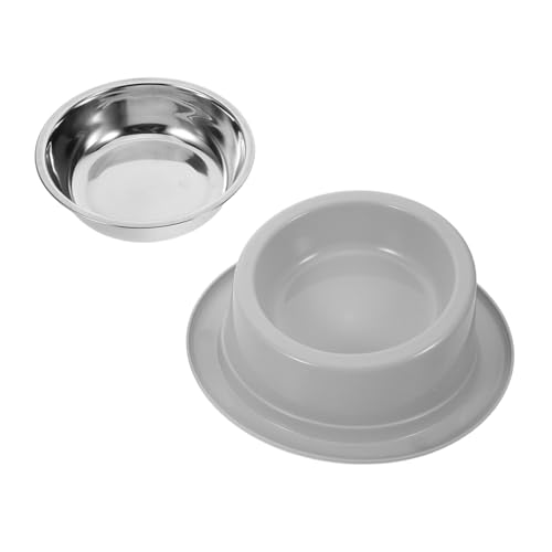 LOORGVEL Erhöhter Katzennapf mit Schrägem Ergonomischem Design rutschfeste Fütterungsschale für Katzen und Kleine Hunde für Trocken und Nassfutter Stabiler Rutsch Boden Teilig mit Edelstahl LOORGVEL Erhöhter Katzennapf mit Schrägem Ergonomischem Design rutschfeste Fütterungsschale für Katzen und Kleine Hunde für Trocken und Nassfutter Stabiler Rutsch Boden Teilig mit Edelstahl von LOORGVEL