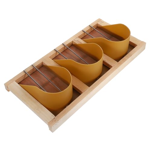 LOORGVEL Europäische Taubentür aus Holz Robustes Türdesign für Vogelkäfig Speziell für Tauben Einfach zu Montieren als Taubenrennausstattung und Vogelhaustür von LOORGVEL