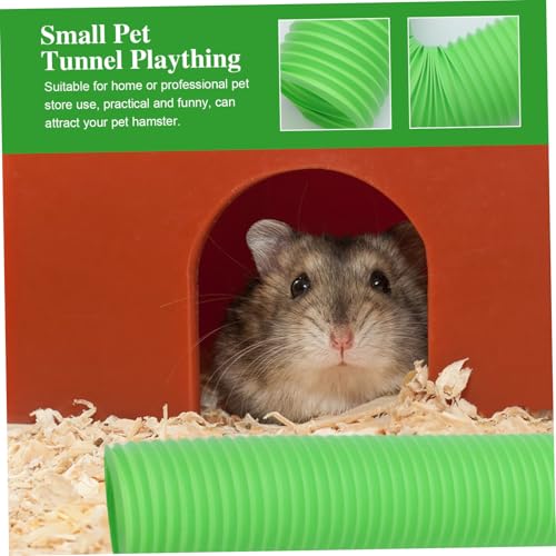 LOORGVEL Faltbarer Hamster Tunnel aus Grünem Kratzfestem Material Interaktives Haustiertunnel Hamster Eichhörnchen und Kleine Haustiere Sorgt für Beschäftigung und Versteckmöglichkeiten LOORGVEL Faltbarer Hamster Tunnel aus Grünem Kratzfestem Material Interaktives Haustiertunnel Hamster Eichhörnchen und Kleine Haustiere Sorgt für Beschäftigung und Versteckmöglichkeiten von LOORGVEL