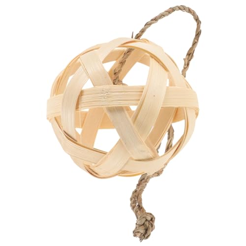 LOORGVEL Futterball Hängend für Kaninchen Kleintiere mit Kau und Beschäftigungsfunktion zur Käfigbefestigung und Emotionalem Ventilieren Leicht und Praktisch für Hasen und Nager von LOORGVEL