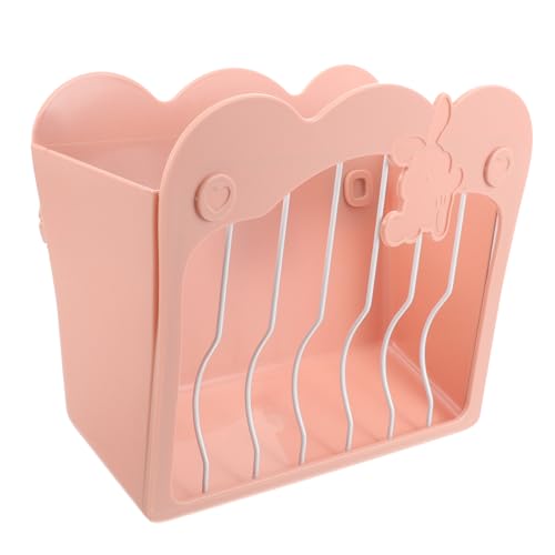 LOORGVEL Großes Kaninchen Futterhalter Grasständer Futterspender für Kleintiere Meerschweinchen Chinchilla Hamster mit Anti verschwendung Funktion für Sauberen Käfig und Langsames Fressen von LOORGVEL