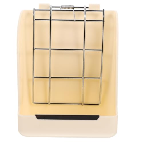 LOORGVEL Guinea Pig Feeder aus Robustem Material mit Sicherem Zaun Design Platzsparend und Kippsicher für Kaninchen Meerschweinchen und Chinchillas Schützt Frisches Futter vor LOORGVEL Guinea Pig Feeder aus Robustem Material mit Sicherem Zaun Design Platzsparend und Kippsicher für Kaninchen Meerschweinchen und Chinchillas Schützt Frisches Futter vor von LOORGVEL