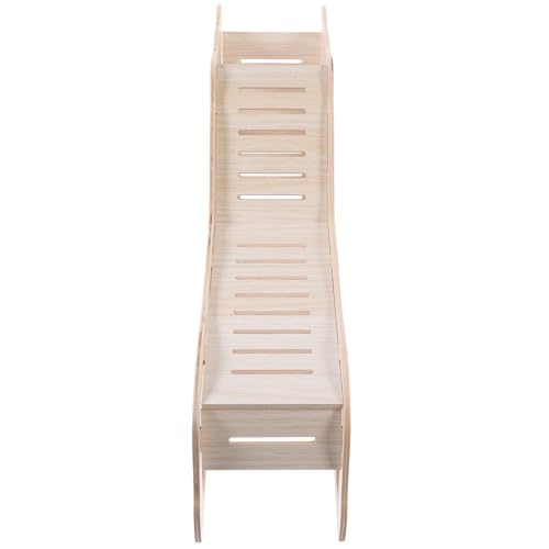 LOORGVEL Hamster Holzleiter Kletterspielzeug Natürliches Holz Haustier Versteck Leiter für Hamster Meerschweinchen Chinchilla Geeignet Robust Sicher und Langlebig von LOORGVEL