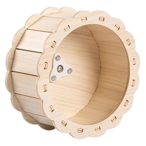 LOORGVEL Hamster Laufrad Holz Leises Hamsterrad für Kleine Haustiere Geräuschloses Laufspielzeug für Hamster Rennmäuse Gerbils und Igel zur Beschäftigung und Bewegung LOORGVEL Hamster Laufrad Holz Leises Hamsterrad für Kleine Haustiere Geräuschloses Laufspielzeug für Hamster Rennmäuse Gerbils und Igel zur Beschäftigung und Bewegung von LOORGVEL