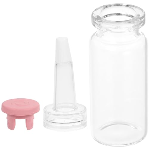 LOORGVEL Haustier Aufzuchtflasche aus Glas mit Silikonnuckel Milchflasche für Hamster Meerschweinchen Neugeborene Kleintiere Einfach zu Reinigen und Bruchsicher LOORGVEL Haustier Aufzuchtflasche aus Glas mit Silikonnuckel Milchflasche für Hamster Meerschweinchen Neugeborene Kleintiere Einfach zu Reinigen und Bruchsicher von LOORGVEL