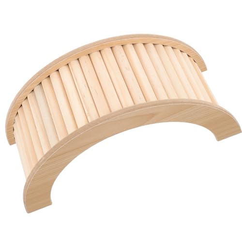 LOORGVEL Holzbrücke für Meerschweinchen und Hamster Natürliche Kletterleiter aus Robustem Holz Langlebiges für Chinchillas Kleintier Rampe zur Beschäftigung und Übung LOORGVEL Holzbrücke für Meerschweinchen und Hamster Natürliche Kletterleiter aus Robustem Holz Langlebiges für Chinchillas Kleintier Rampe zur Beschäftigung und Übung von LOORGVEL