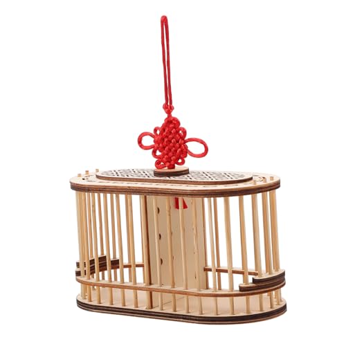 LOORGVEL Holzkäfig für Grillen Doppellattig Oval Kleiner Insektenhalter für Praktischer Wildtier Transportkäfig Langlebig und Funktional zum Beobachten und Lernen LOORGVEL Holzkäfig für Grillen Doppellattig Oval Kleiner Insektenhalter für Praktischer Wildtier Transportkäfig Langlebig und Funktional zum Beobachten und Lernen von LOORGVEL