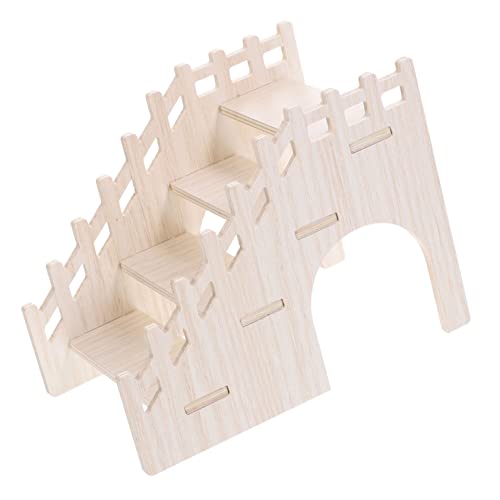 LOORGVEL Holzleiter für Hamster und Chinchilla Natürliche Bissfeste Kletterleiter für Kleine Haustiere rutschfest Stabil und Gesundheitsfördernd Geeignet für Ratten und Nager LOORGVEL Holzleiter für Hamster und Chinchilla Natürliche Bissfeste Kletterleiter für Kleine Haustiere rutschfest Stabil und Gesundheitsfördernd Geeignet für Ratten und Nager von LOORGVEL