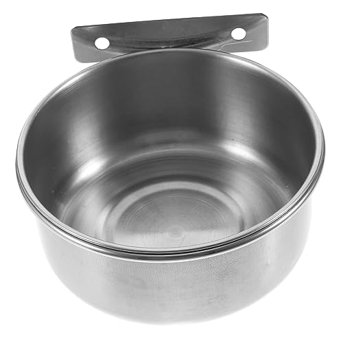 LOORGVEL Hundenapf für Käfige Hundefutterhalter zum Einhängen und Spill für Haustiere Langlebig und Gesund für Tier von LOORGVEL