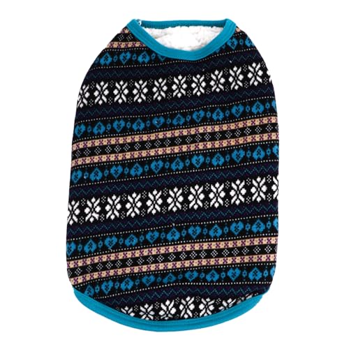 LOORGVEL Hundepullover aus Fleece Haustierkostüm Fälschung Hunde wintermantel Hunde Winteroutfit Wickeln kühl Vlies Warmer Hundemantel Winterkleidung für Haustiere Garn Blau Zufällige Farbe LOORGVEL Hundepullover aus Fleece Haustierkostüm Fälschung Hunde wintermantel Hunde Winteroutfit Wickeln kühl Vlies Warmer Hundemantel Winterkleidung für Haustiere Garn Blau Zufällige Farbe von LOORGVEL