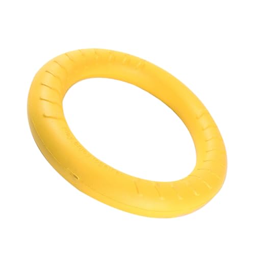 LOORGVEL Hundespielzeug Elastischer Kunststoffring aus Leichtem Eva Material Schwimmfähig und Robust für Outdoor Spiel und Zahnpflege Gelb Geeignet für Hunde Jeden Alters LOORGVEL Hundespielzeug Elastischer Kunststoffring aus Leichtem Eva Material Schwimmfähig und Robust für Outdoor Spiel und Zahnpflege Gelb Geeignet für Hunde Jeden Alters von LOORGVEL