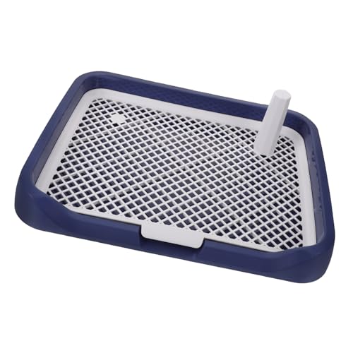 LOORGVEL Hundetoilette aus Stabilem Kunststoff mit Rutschfester Bodenwanne Spritzwassergeschütztes Trainings tablett für Kleine und Mittelgroße Hunde Vielseitig als Urinauffangbehälter und LOORGVEL Hundetoilette aus Stabilem Kunststoff mit Rutschfester Bodenwanne Spritzwassergeschütztes Trainings tablett für Kleine und Mittelgroße Hunde Vielseitig als Urinauffangbehälter und von LOORGVEL