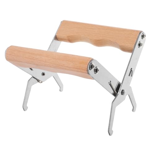 LOORGVEL Imkereigerät Rahmenheber mit Holzgriff Langlebiger Rahmenhalter für Anheben und Greifen von Nests Box Beekeeping Tool für Imkerbedarf LOORGVEL Imkereigerät Rahmenheber mit Holzgriff Langlebiger Rahmenhalter für Anheben und Greifen von Nests Box Beekeeping Tool für Imkerbedarf von LOORGVEL