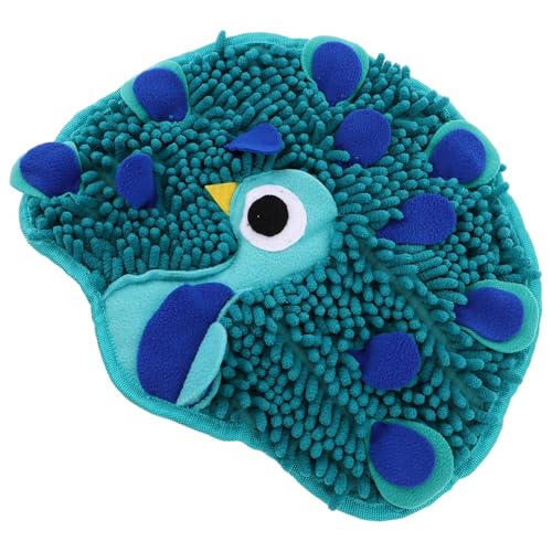 LOORGVEL Interaktiver Hundesnuffle-Teppich Mentale Stimulation Langsames Fressen Futterversteck-spielmatte für Hunde und Katzen Fördert Such Schnüffeltrieb Trainingsmatte für Geistige von LOORGVEL