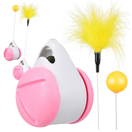 LOORGVEL Interaktives Katzenspielzeug mit Lustigem Balancierwagen Abnehmbar Langlebig und Sicher Fördert Spielerische Bindung zwischen Katzen und Besitzern für Indoor Katzen LOORGVEL Interaktives Katzenspielzeug mit Lustigem Balancierwagen Abnehmbar Langlebig und Sicher Fördert Spielerische Bindung zwischen Katzen und Besitzern für Indoor Katzen von LOORGVEL