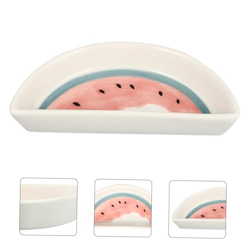 LOORGVEL Keramik Futternapf für Hamster Kleines Fressschälchen aus Langlebiger Bruchsicherer Keramik Sicher und Glatt für Kleintiere Praktische Futterschale mit Ausreichend von LOORGVEL