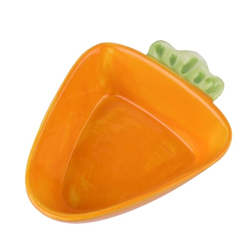 LOORGVEL Keramik Futternapf für Kleine Haustiere und Kippsicher Einfach zu Reinigen Karotten Design Geeignet für Hamster Igel Meerschweinchen Vögel und Weitere Kleintiere LOORGVEL Keramik Futternapf für Kleine Haustiere und Kippsicher Einfach zu Reinigen Karotten Design Geeignet für Hamster Igel Meerschweinchen Vögel und Weitere Kleintiere von LOORGVEL