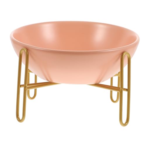 LOORGVEL Keramik Katzennapf mit Goldgestell Weltraumdesign Futternapf für Katzen rutschfest Hygienisch Fördert Saubere Fresshaltung für Kleine Katzen und Kätzchen LOORGVEL Keramik Katzennapf mit Goldgestell Weltraumdesign Futternapf für Katzen rutschfest Hygienisch Fördert Saubere Fresshaltung für Kleine Katzen und Kätzchen von LOORGVEL
