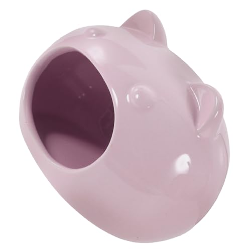 LOORGVEL Keramik Kleintier Versteck Haus Groß Ratte Versteck Haus Hamster Habitat Kleintier Schlafplatz für Kleine Haustiere von LOORGVEL