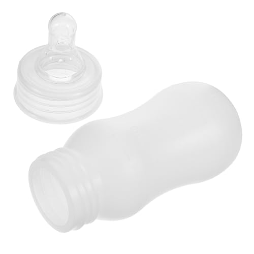 LOORGVEL Kleine Tiertrinkflasche mit Sauger für Kälber und Lämmer Robustes Futtergerät Vielseitig für Milch und Wasser Einfach zu Bedienen für Ziegen Jungtiere LOORGVEL Kleine Tiertrinkflasche mit Sauger für Kälber und Lämmer Robustes Futtergerät Vielseitig für Milch und Wasser Einfach zu Bedienen für Ziegen Jungtiere von LOORGVEL