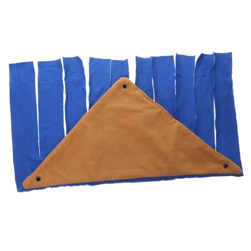 LOORGVEL Kleintier eckversteck Hängematte für Meerschweinchen und Kaninchen Atmungsaktiv Bequem Stresslindernd Installieren Geeignet für Käfige und Kleine Haustiere Farbe Kaffee und von LOORGVEL