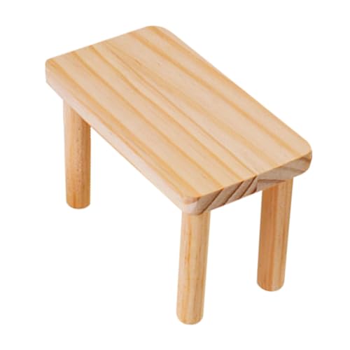 LOORGVEL Mehrzweck Holzplattform für Hamster und Kleine Haustiere Stabile Kletter und Spielmöglichkeit Geeignet für Zwerghamster Igel Eichhörnchen und Chinchillas Fördert Bewegung und von LOORGVEL