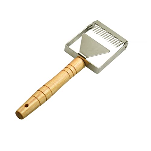 LOORGVEL Multifunktionale Entdeckelungsgabel Scharfe Dünne Apiculture Uncapping Fork mit Stabilem Griff Langlebiges Imkereibedarf Werkzeug für Präzises Entfernen von Wachsdeckeln Am Silber LOORGVEL Multifunktionale Entdeckelungsgabel Scharfe Dünne Apiculture Uncapping Fork mit Stabilem Griff Langlebiges Imkereibedarf Werkzeug für Präzises Entfernen von Wachsdeckeln Am Silber von LOORGVEL