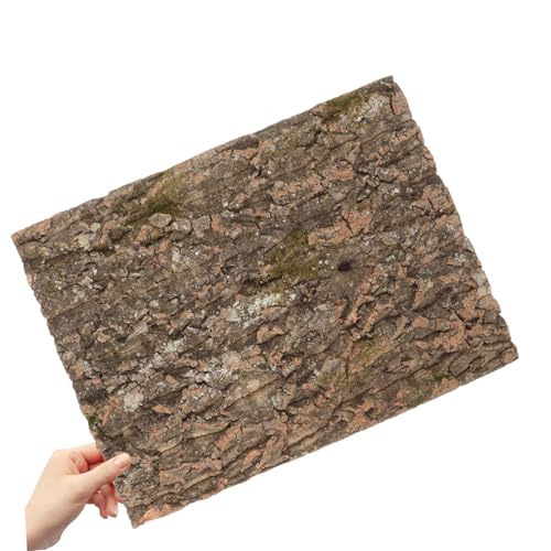 LOORGVEL Natürliche Korkrinde Terrarium Kletterplattform für Reptilien und Schildkröten Robuste Baumrinde Dekoration rutschfeste Kletterhilfe Langlebig und Farbintensiv Geeignet für Echsen LOORGVEL Natürliche Korkrinde Terrarium Kletterplattform für Reptilien und Schildkröten Robuste Baumrinde Dekoration rutschfeste Kletterhilfe Langlebig und Farbintensiv Geeignet für Echsen von LOORGVEL